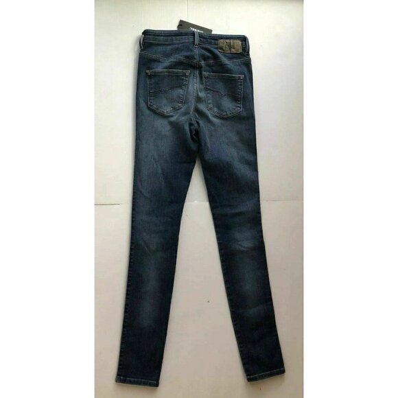 Diesel Womens Blue Skinzee  Slim Skinny  W25 L30 - Picture 6 of 12